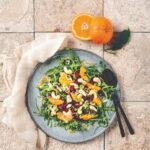 Beetroot – arugula – orange salad
